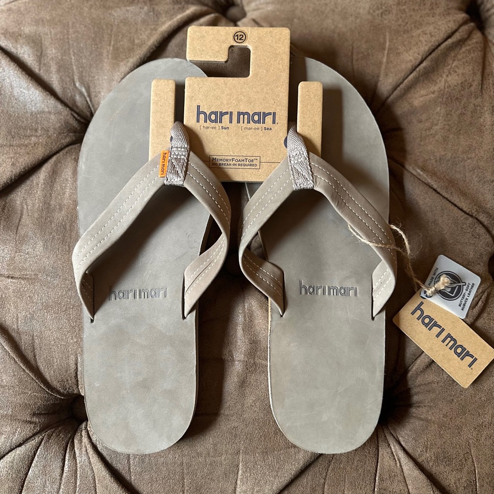 Hari Mari Men's Tan Flip-Flops